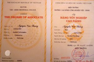 Dịch vụ làm bằng cao đẳng giá rẻ nhất toàn quốc năm 2021